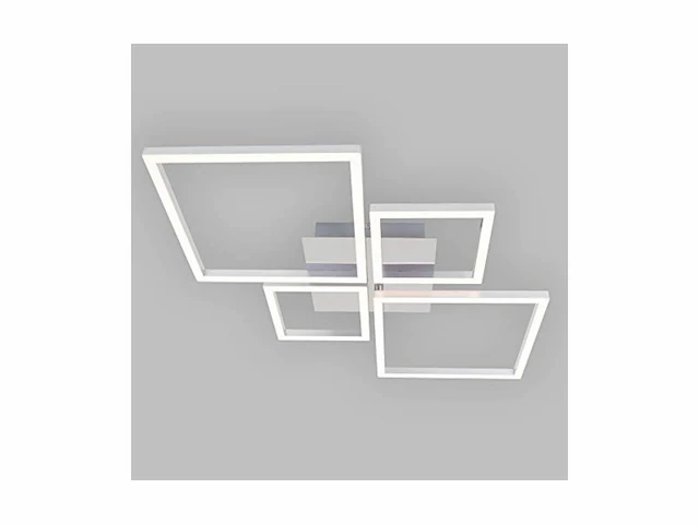 Briloner leuchten frame plafondlamp led 48w dimbaar chroom - afbeelding 1 van  3