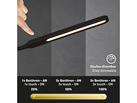 Briloner leuchten servo clip-on armaturen kleurtemperatuurregeling incl. touch schakelaar op armatuurkop dimbaar in stappen ip20 zwart - afbeelding 2 van  4