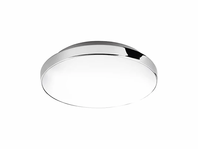 Briloner malbona- plafonnire badkamer - led - 13 watt - 1.200 lumen - ip44 - wit-chroom - afbeelding 1 van  3