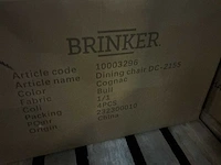 Brinker bull 10003296 eetkamerstoel (4x) - afbeelding 5 van  5