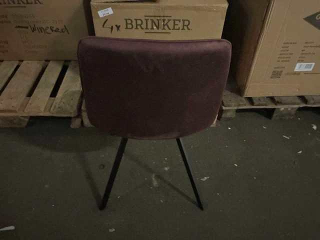 Brinker bull eetkamerstoel (4x) - afbeelding 4 van  4