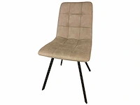 Brinker bulll beige dc-2155 eetkamerstoel (4x)