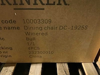 Brinker dc-1925s eetkamerstoel (6x) - afbeelding 5 van  5