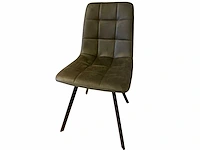 Brinker dc-1925s moss eetkamerstoel (6x)