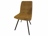 Brinker dc-1925s mustard eetkamerstoel (4x)