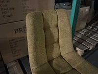 Brinker dc-1925s mustard eetkamerstoel (4x) - afbeelding 5 van  6