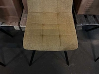 Brinker dc-1925s mustard eetkamerstoel (4x) - afbeelding 4 van  5