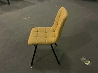 Brinker dc-1925s mustard silent eetkamerstoel (6x) - afbeelding 2 van  6