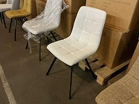 Brinker dc-1925s naturel eetkamerstoel (6x) - afbeelding 1 van  5