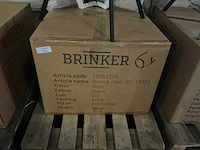 Brinker dc-1925s oasis eetkamerstoel (6x) - afbeelding 4 van  4