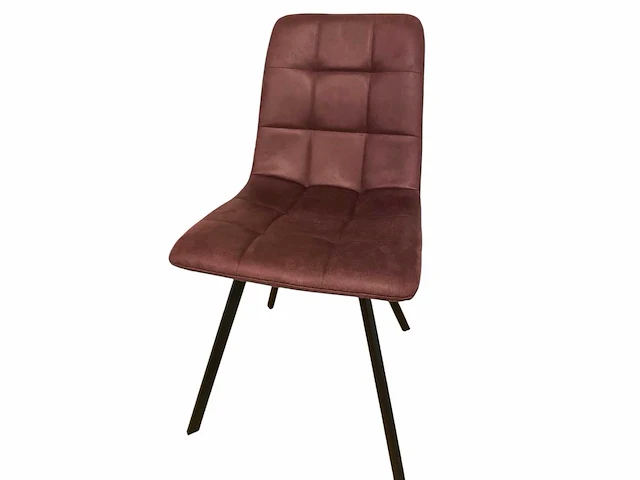 Brinker dc-1925s winered eetkamerstoel (4x) - afbeelding 1 van  6