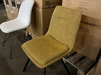 Brinker dc-2110 mustard eetkamerstoel (10x) - afbeelding 2 van  5