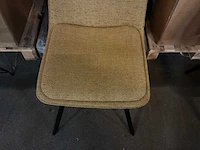 Brinker dc-2110 mustard eetkamerstoel (10x) - afbeelding 4 van  5
