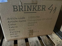 Brinker dc-2110/3268 silent 10003268 eetkamerstoel (10x) - afbeelding 3 van  3