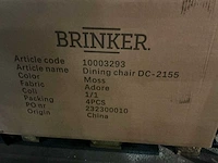 Brinker dc-2155 adore eetkamerstoel (10x) - afbeelding 4 van  4