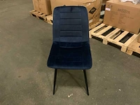 Brinker dc-2155 indigo adore eetkamerstoel (4x) - afbeelding 2 van  6