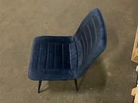 Brinker dc-2155 indigo adore eetkamerstoel (4x) - afbeelding 5 van  6