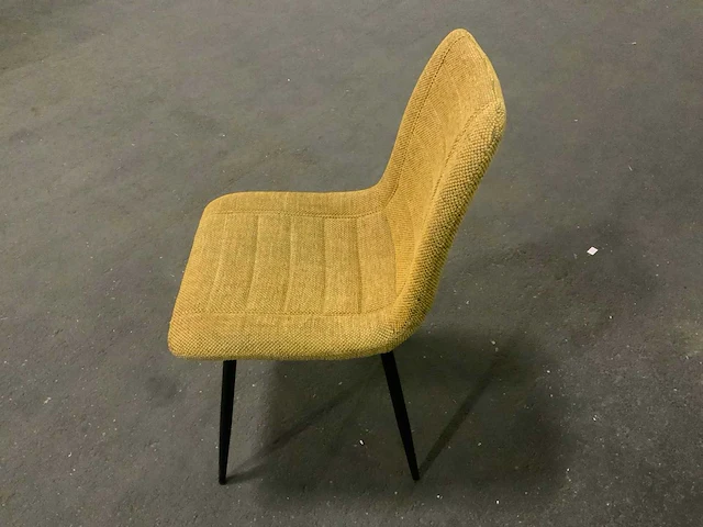 Brinker dc-2155 mustard silent eetkamerstoel (4x) - afbeelding 2 van  6