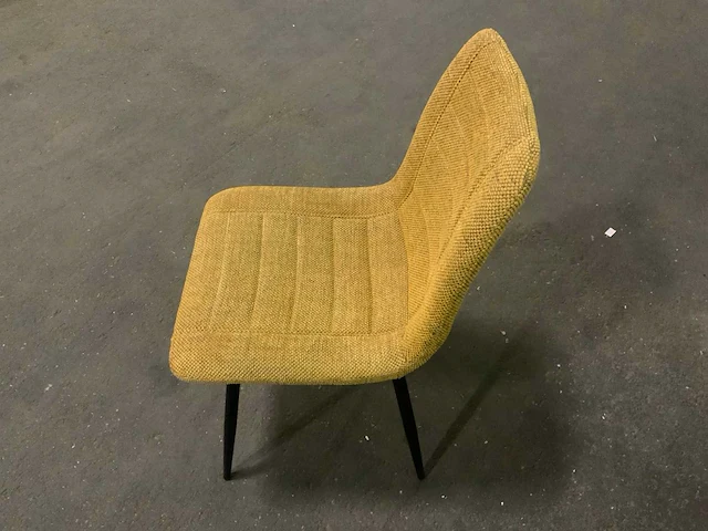 Brinker dc-2155 mustard silent eetkamerstoel (4x) - afbeelding 3 van  6
