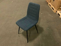 Brinker dc-2155 royal blue nika eetkamerstoel (4x) - afbeelding 1 van  6