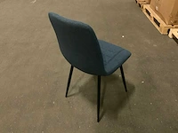 Brinker dc-2155 royal blue nika eetkamerstoel (4x) - afbeelding 4 van  6