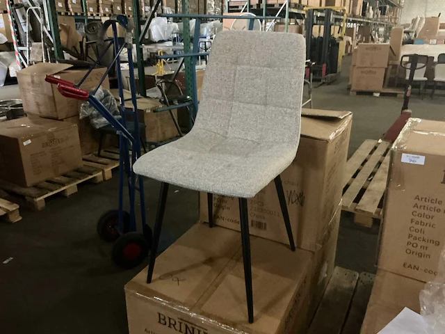 Brinker lars 10003242 eetkamerstoel (6x) - afbeelding 1 van  3