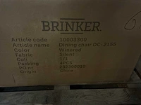 Brinker silent dc-2155/3300 eetkamerstoel (10x) - afbeelding 5 van  5