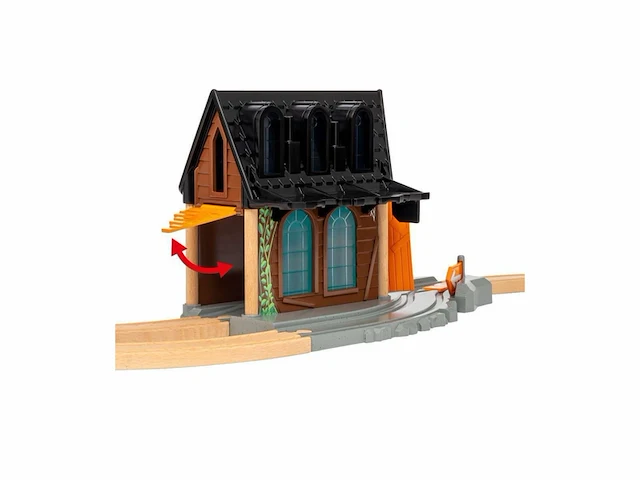 Brio spooky treinstation smart tech sound 36007 treinbaan - afbeelding 4 van  4