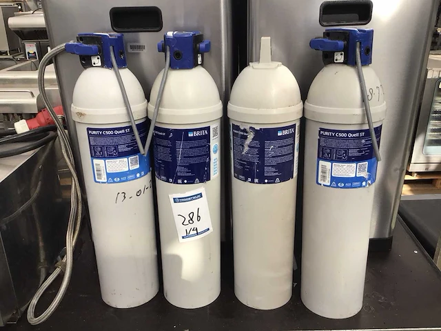 Brita purity c500 waterontharders (4x) - afbeelding 1 van  3