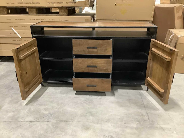 Brix dressoir 150x40x85 cm - afbeelding 4 van  5