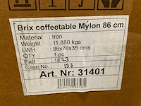 Brix mylon koffietafels (8x) - afbeelding 9 van  10