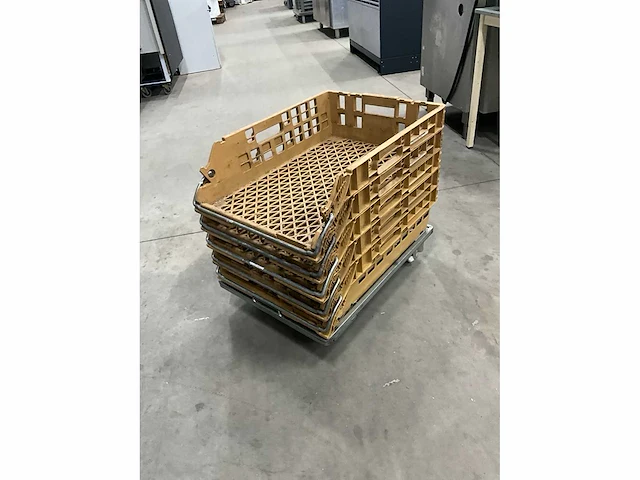 Broban broodkratten op trolly (5x) - afbeelding 2 van  5