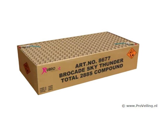 Brocade sky thunder 288 schots - afbeelding 1 van  1