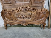Brocant, massief houten bed - afbeelding 2 van  7