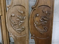 Brocant, massief houten bed - afbeelding 7 van  7