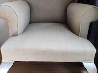 Brocante fauteuil, beige - afbeelding 7 van  7
