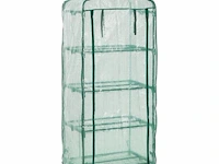 Broeikas / tuinkas - 66 x 162 x 48 cm - pe folie - afbeelding 5 van  10