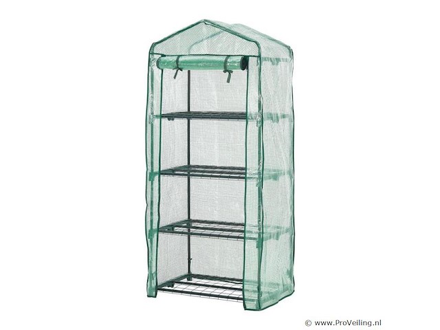 Broeikas / tuinkas - 66 x 162 x 48 cm - pe folie - afbeelding 6 van  10