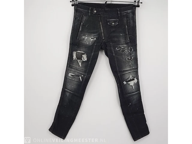 Broek, maat 50 dsquared2, twinky biker jean - afbeelding 1 van  7