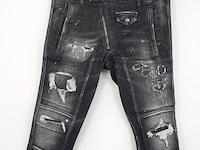 Broek, maat 50 dsquared2, twinky biker jean - afbeelding 2 van  7
