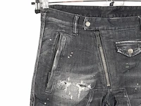 Broek, maat 50 dsquared2, twinky biker jean - afbeelding 4 van  7