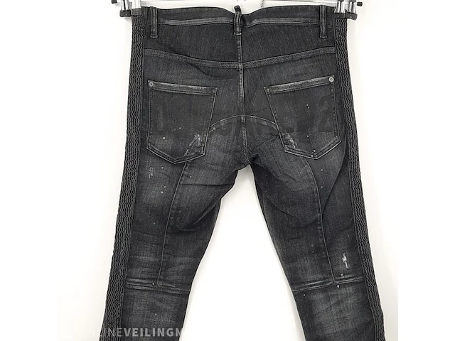 Broek, maat 50 dsquared2, twinky biker jean - afbeelding 5 van  7