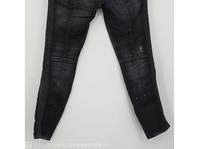 Broek, maat 50 dsquared2, twinky biker jean - afbeelding 6 van  7