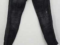 Broek, maat 50 dsquared2, twinky biker jean - afbeelding 6 van  7