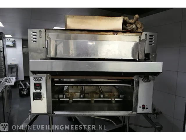Broiler op verrijdbaar onderstel nieco, jf63-2g broilvection, bouwjaar 2021 - afbeelding 7 van  14