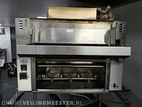 Broiler op verrijdbaar onderstel nieco, jf63-2g broilvection, bouwjaar 2021 - afbeelding 7 van  14