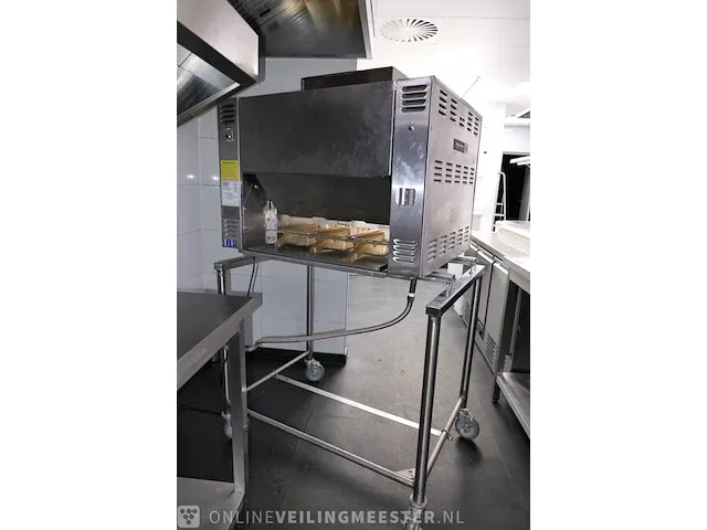 Broiler op verrijdbaar onderstel nieco, jf63-2g broilvection, bouwjaar 2021 - afbeelding 11 van  14