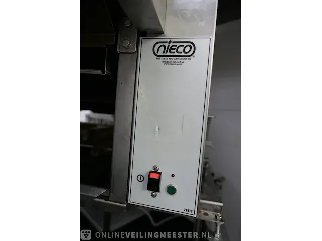 Broiler op verrijdbaar onderstel nieco, jf63-2g broilvection, bouwjaar 2021 - afbeelding 14 van  14