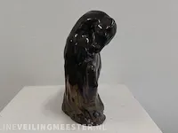 Bronskleurig keramiek "steigerend paard" - afbeelding 2 van  4