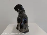 Bronskleurig keramiek "steigerend paard" - afbeelding 4 van  4